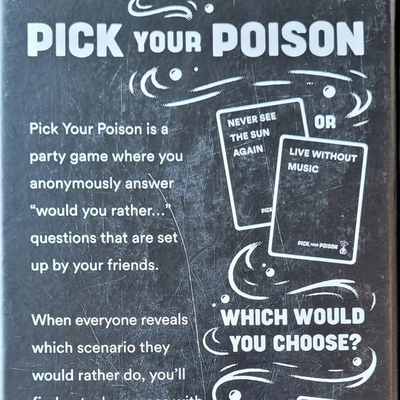 Pick your Poison Family Edition Card Game - Picture 2 of 3